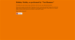 Desktop Screenshot of holidays08.mod7.com