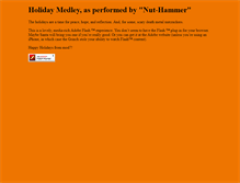 Tablet Screenshot of holidays08.mod7.com